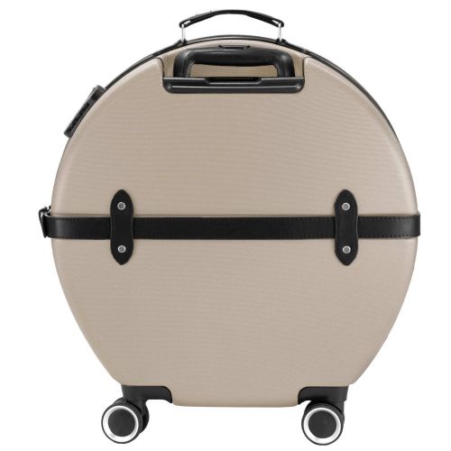 Чемодан маленький для ручной клади Semi Line 20 (S) ABS-пластик Champagne/Black (T5674-3)