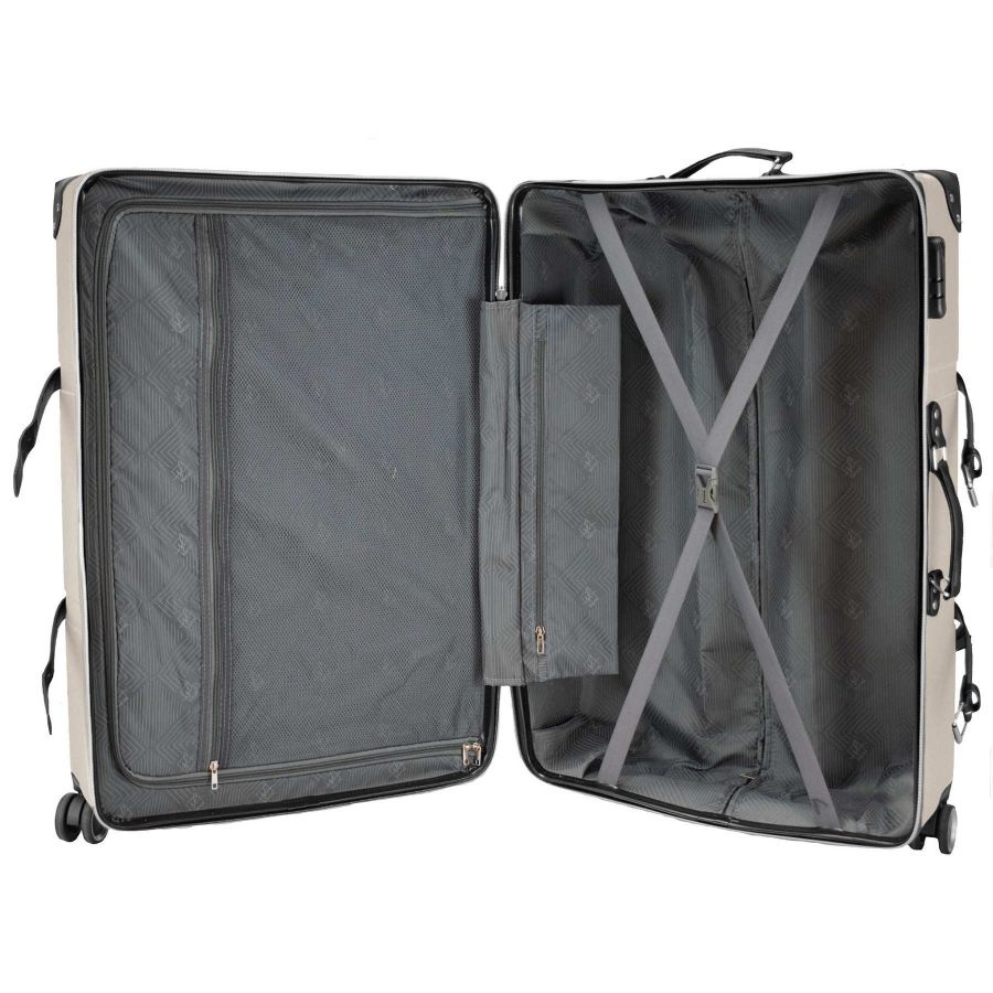 Чемодан большой Semi Line 28 дюймов (L) ABS-Plastic Champagne/Black (T5674-4)
