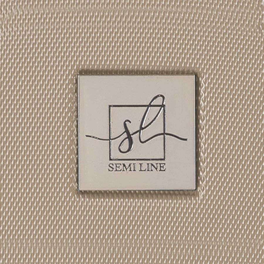 Чемодан большой Semi Line 28 дюймов (L) ABS-Plastic Champagne/Black (T5674-4)