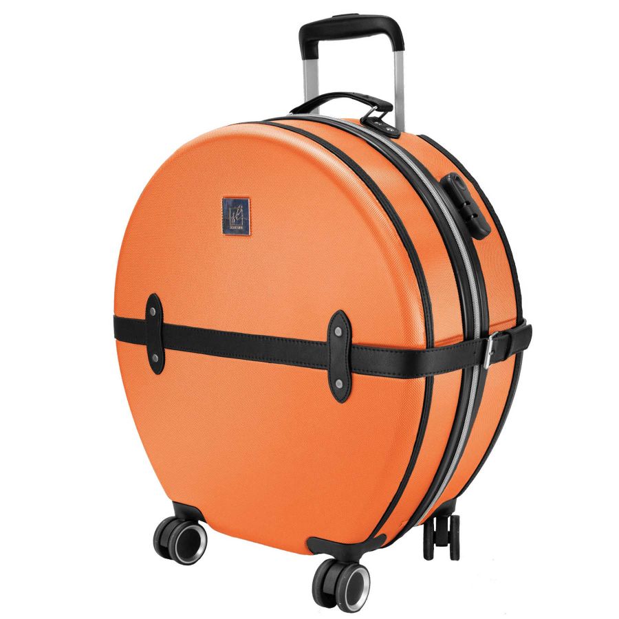 Чемодан маленький под ручную кладь Semi Line 20 (S) ABS-Plastic Orange/Black (T5675-2)
