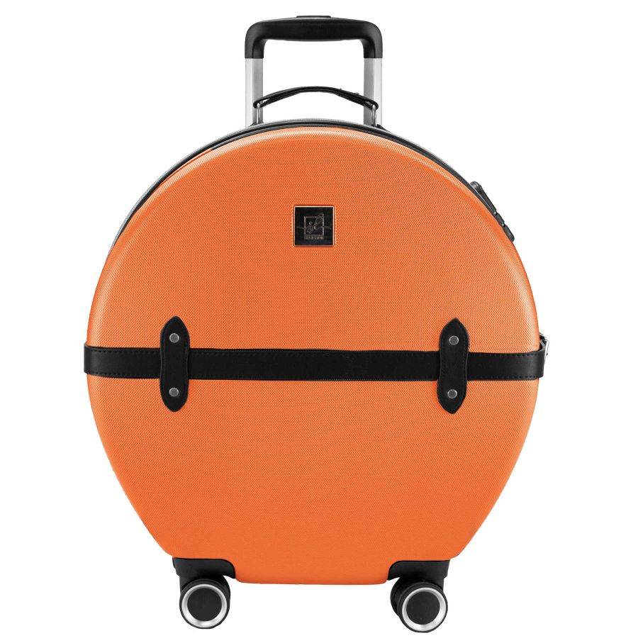 Чемодан маленький под ручную кладь Semi Line 20 (S) ABS-Plastic Orange/Black (T5675-2)