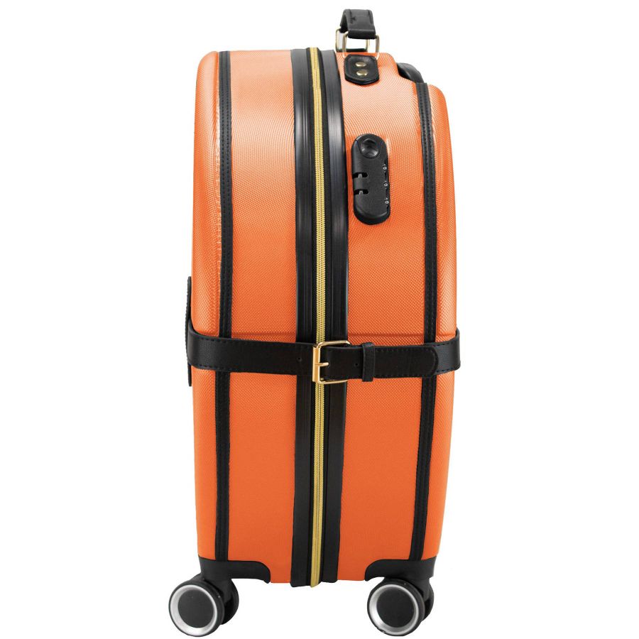 Чемодан маленький под ручную кладь Semi Line 20 (S) ABS-Plastic Orange/Black (T5675-2)