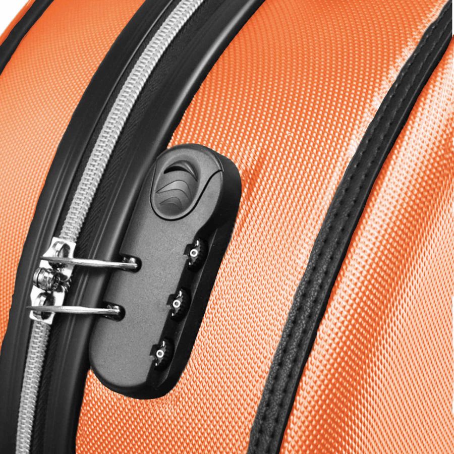 Чемодан маленький под ручную кладь Semi Line 20 (S) ABS-Plastic Orange/Black (T5675-2)