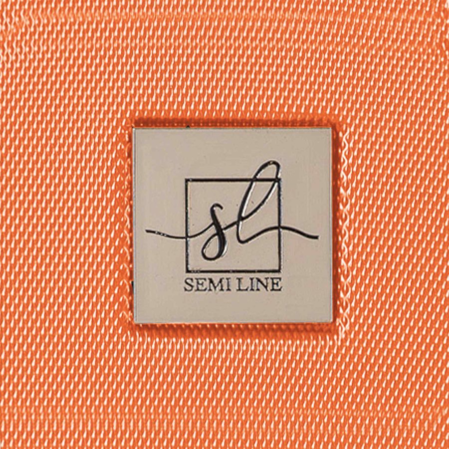 Чемодан маленький под ручную кладь Semi Line 20 (S) ABS-Plastic Orange/Black (T5675-2)