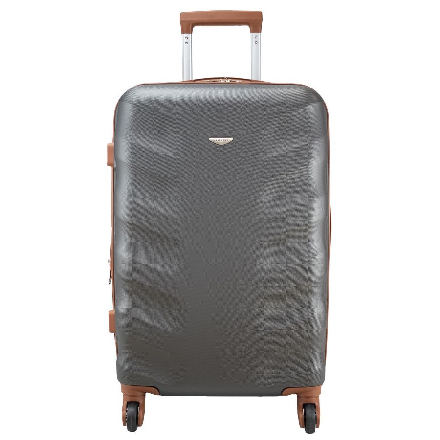 Чемодан средний Semi Line 24 дюйма (M) ABS-Plastic Graphite (T5707-2)