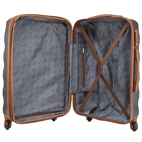 Чемодан средний Semi Line 24 дюйма (M) ABS-Plastic Graphite (T5707-2)