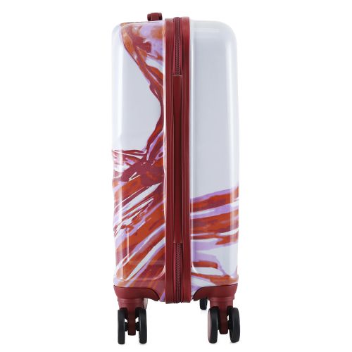 Чемодан маленький под ручную кладь Semi Line 20 (S) Polycarbonate/ABS-Plastic  White/Red Print (T5654-1)