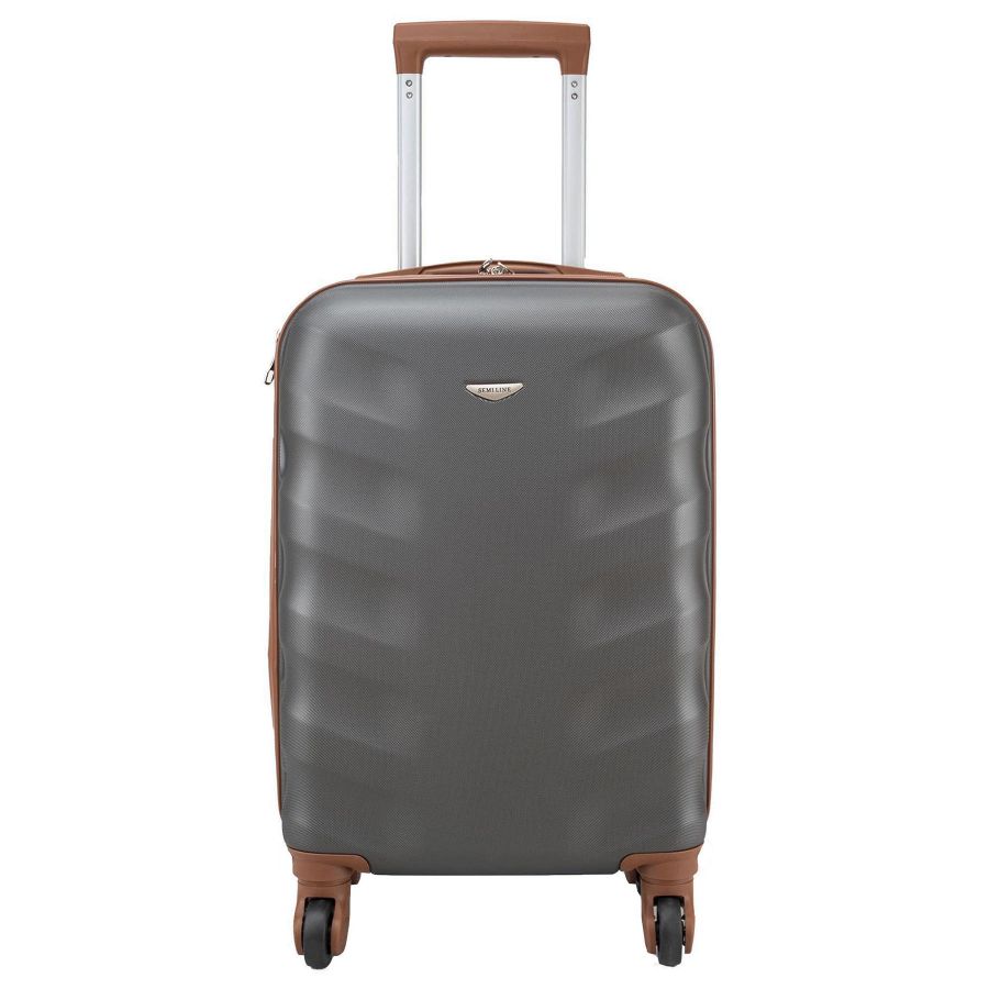 Чемодан маленький под ручную кладь Semi Line 20 (S) ABS-Plastic Graphite (T5707-1)