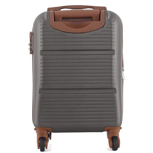 Чемодан маленький под ручную кладь  Semi Line 20 (S) ABS-Plastic Graphite (T5711-1)