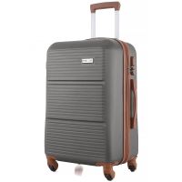 Чемодан средний Semi Line 24 дюйма (M) дюйма (M) ABS-пластик Темно-серый (T5711-2)