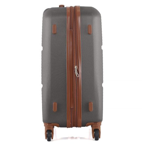 Чемодан средний Semi Line 24 дюйма (M) ABS-пластик Темно-серый (T5711-2)