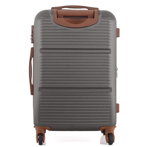 Чемодан средний Semi Line 24 дюйма (M) ABS-пластик Темно-серый (T5711-2)