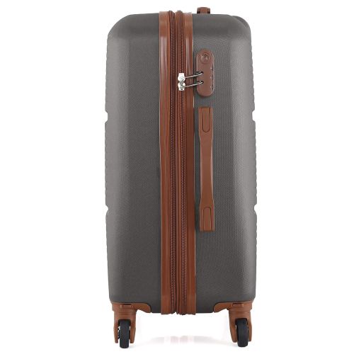 Чемодан средний Semi Line 24 дюйма (M) ABS-пластик Темно-серый (T5711-2)