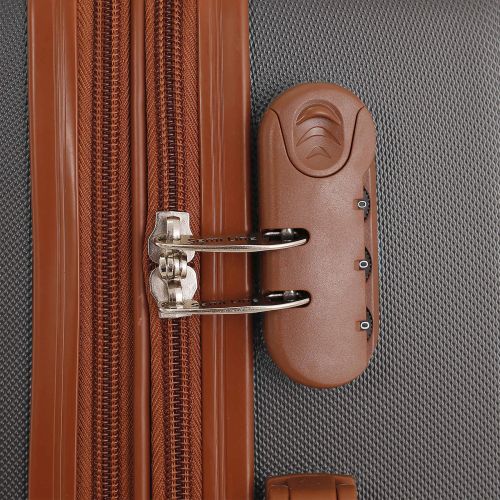 Чемодан средний Semi Line 24 дюйма (M) ABS-пластик Темно-серый (T5711-2)