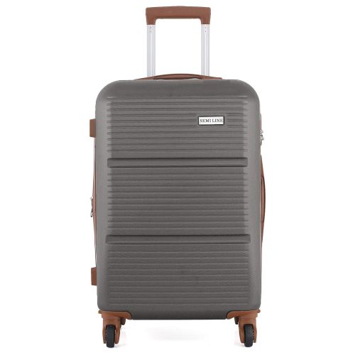 Чемодан бодьшой Semi Line 28 дюймов (L) ABS-Plastic Graphite (T5711-3)