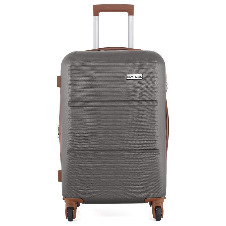 Чемодан бодьшой Semi Line 28 дюймов (L) ABS-Plastic Graphite (T5711-3)