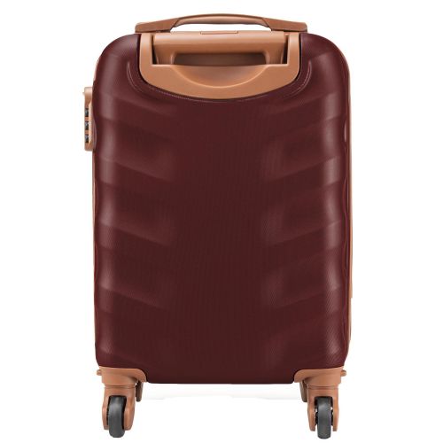 Чемодан маленький под ручную кладь Semi Line 20 (S) ABS-Plastic Burgundy (T5708-1)