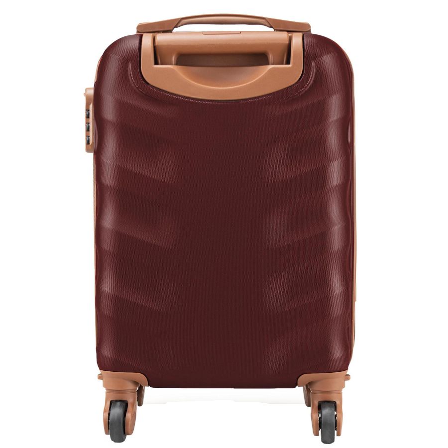 Чемодан маленький под ручную кладь Semi Line 20 (S) ABS-Plastic Burgundy (T5708-1)