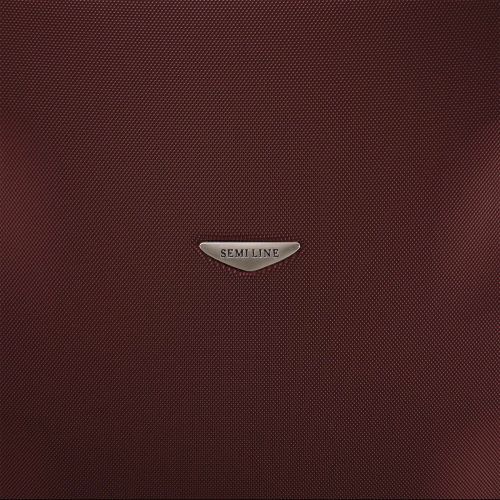 Чемодан маленький под ручную кладь Semi Line 20 (S) ABS-Plastic Burgundy (T5708-1)