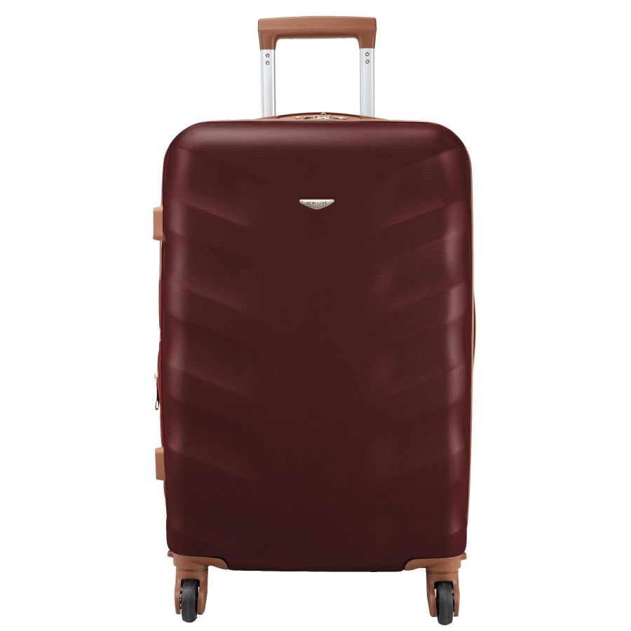Чемодан большой Semi Line 28 дюймов (L) ABS-Plastic Burgundy (T5708-3)