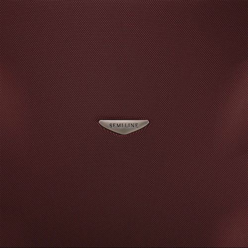 Чемодан большой Semi Line 28 дюймов (L) ABS-Plastic Burgundy (T5708-3)