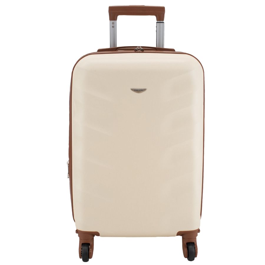 Чемодан маленький под ручную кладь Semi Line 20 (S) ABS-Plastic Beige (T5709-1)