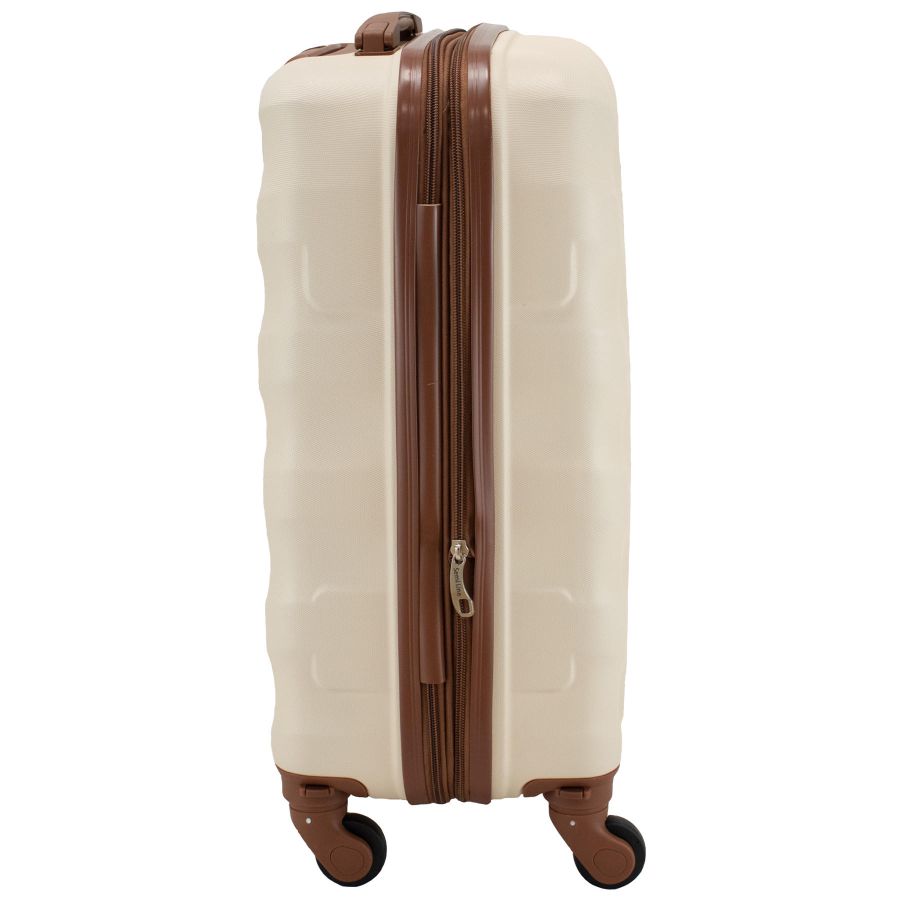 Чемодан маленький под ручную кладь Semi Line 20 (S) ABS-Plastic Beige (T5709-1)