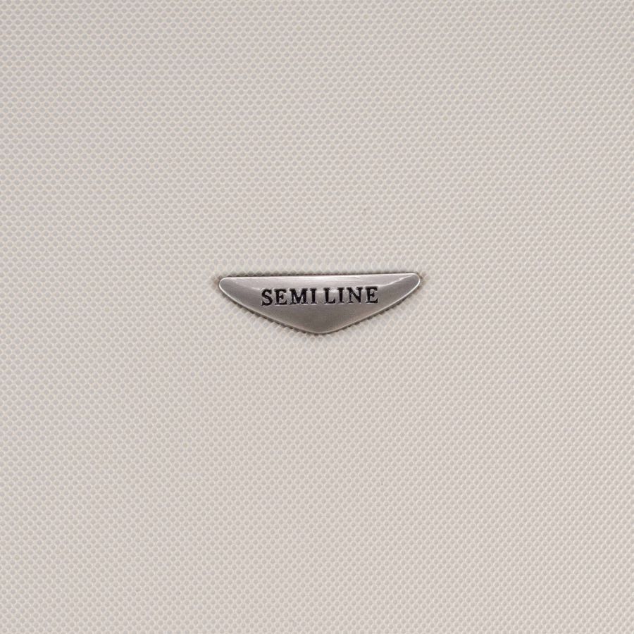 Чемодан маленький под ручную кладь Semi Line 20 (S) ABS-Plastic Beige (T5709-1)