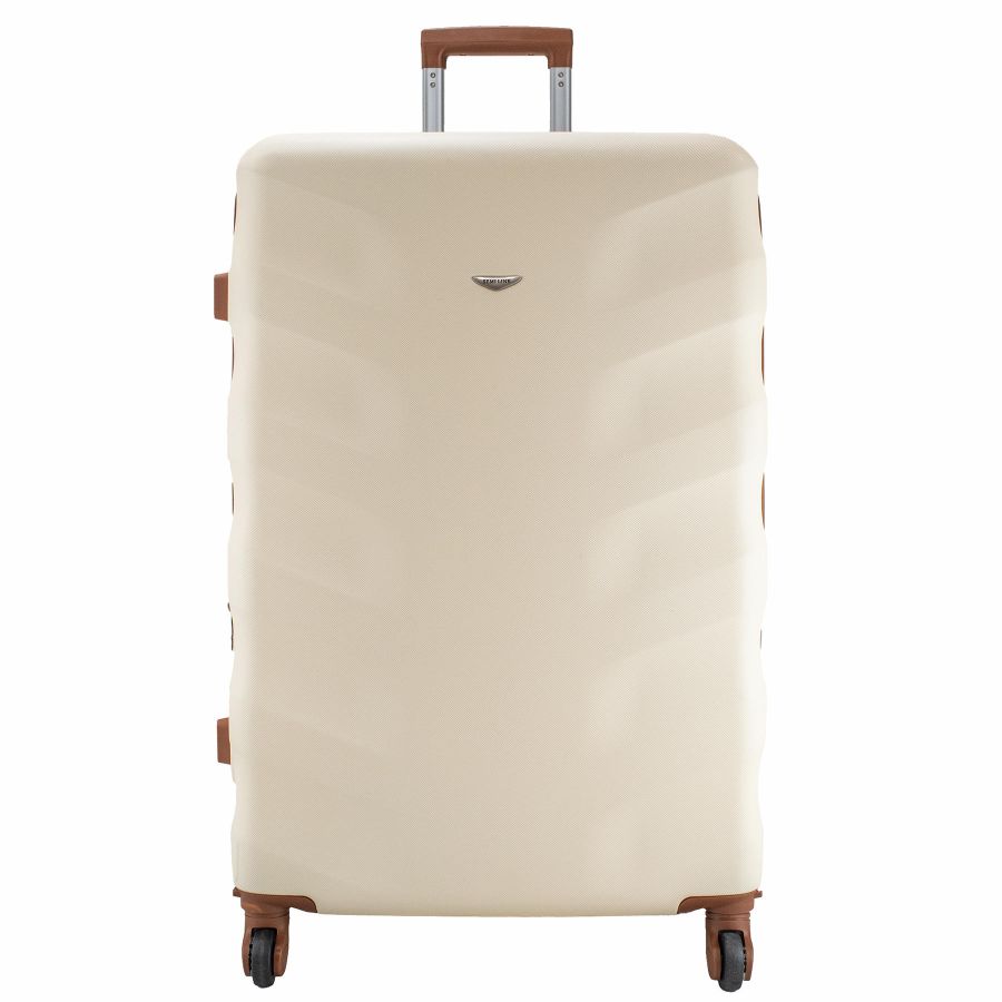 Чемодан средний Semi Line 24 дюйма (M) ABS-Plastic  Beige (T5709-2)