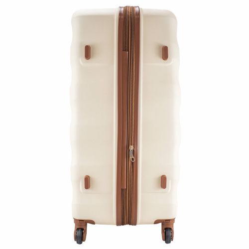 Чемодан средний Semi Line 24 дюйма (M) ABS-Plastic  Beige (T5709-2)