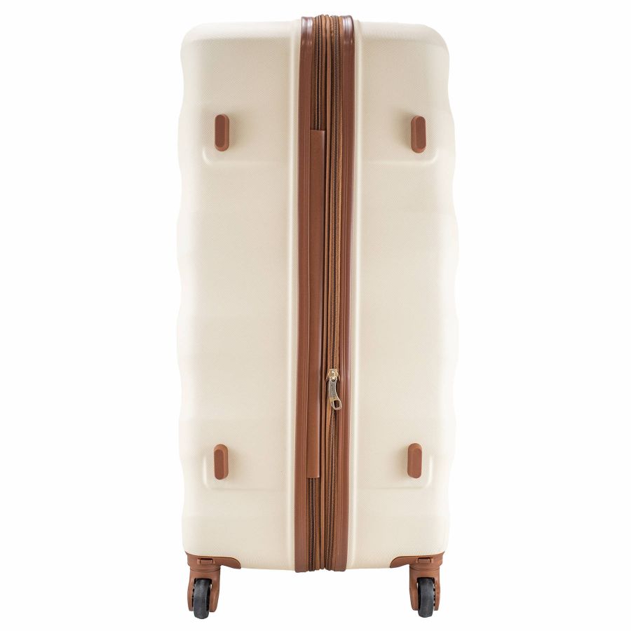 Чемодан средний Semi Line 24 дюйма (M) ABS-Plastic  Beige (T5709-2)
