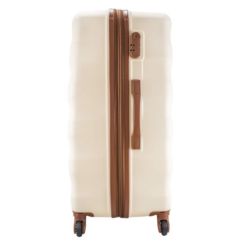 Чемодан средний Semi Line 24 дюйма (M) ABS-Plastic  Beige (T5709-2)