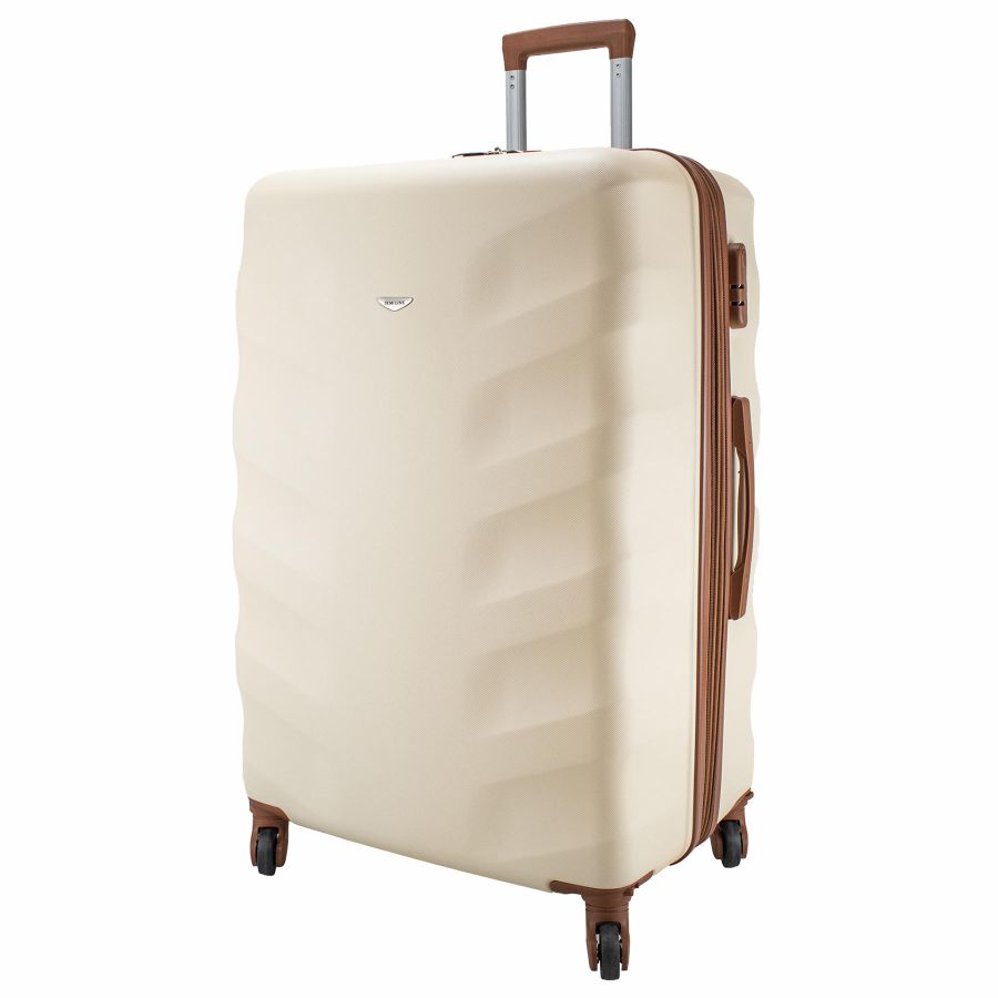 Чемодан большой Semi Line 28 дюймов (L) ABS-Plastic Beige (T5709-3)