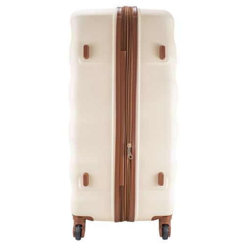 Чемодан большой Semi Line 28 дюймов (L) ABS-Plastic Beige (T5709-3)