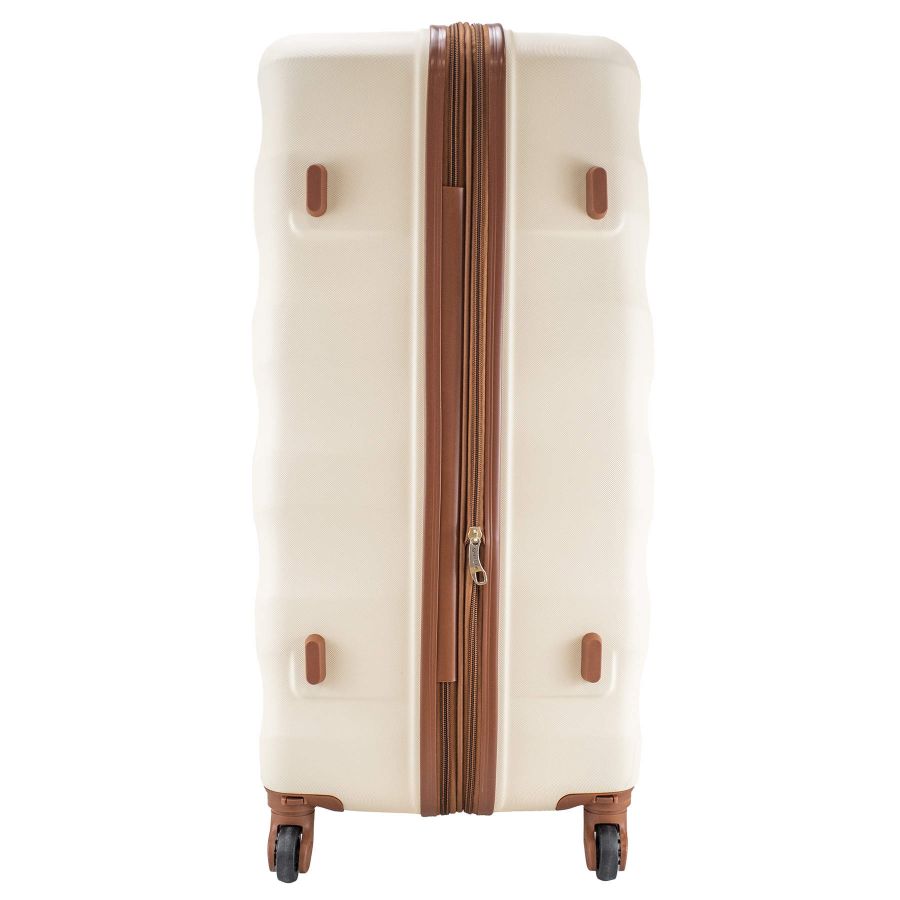 Чемодан большой Semi Line 28 дюймов (L) ABS-Plastic Beige (T5709-3)