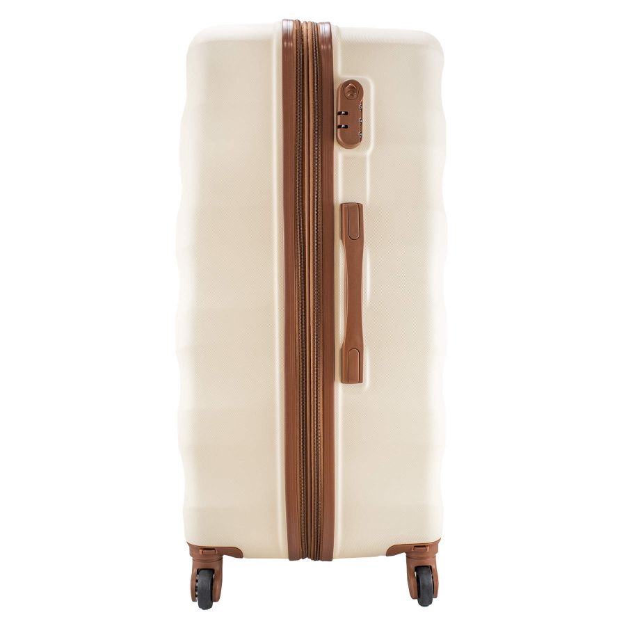 Чемодан большой Semi Line 28 дюймов (L) ABS-Plastic Beige (T5709-3)