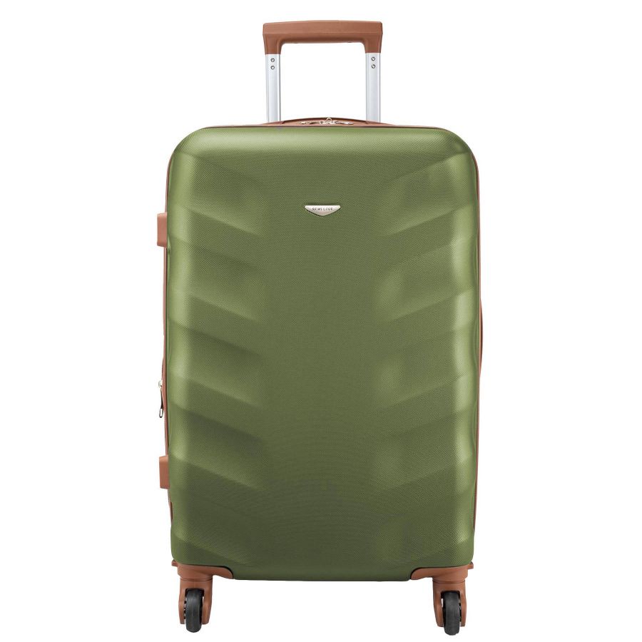 Чемодан большой Semi Line 28 дюймов (L) ABS-Plastic Green (T5710-3)