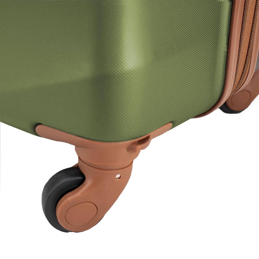 Чемодан большой Semi Line 28 дюймов (L) ABS-Plastic Green (T5710-3)