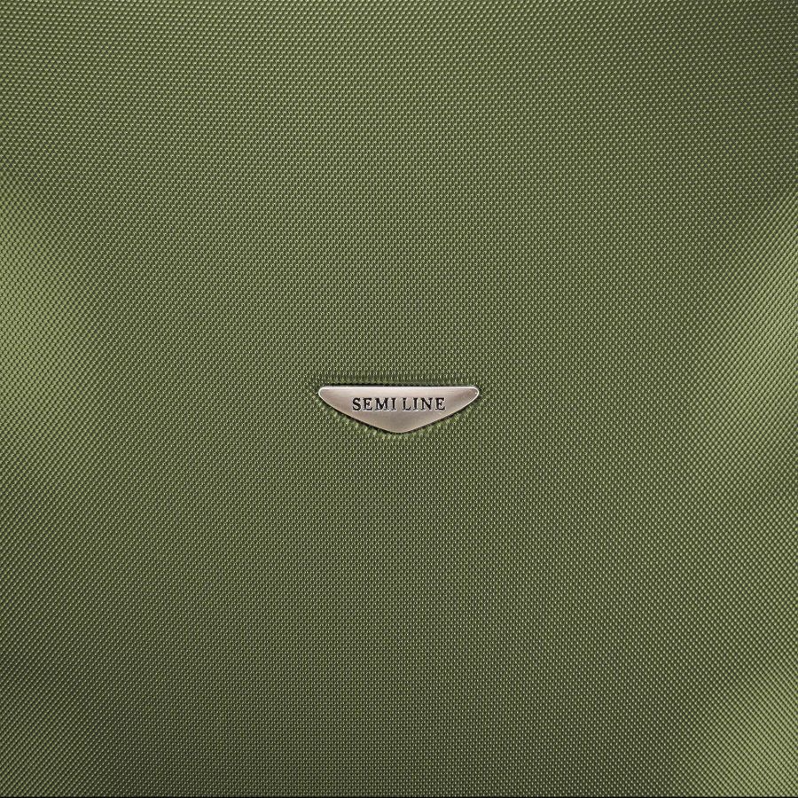 Чемодан большой Semi Line 28 дюймов (L) ABS-Plastic Green (T5710-3)