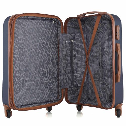 Чемодан большой Semi Line 28 дюймов (L) ABS-Plastic Navy (T5712-3)