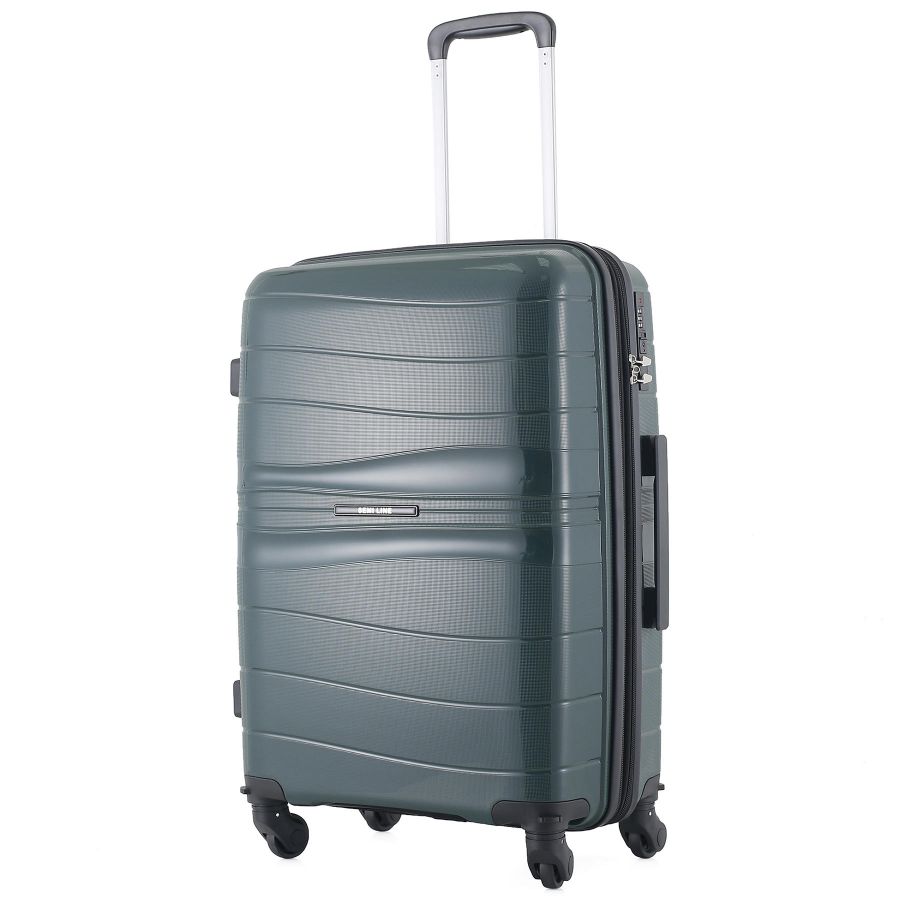 Чемодан средний Semi Line 23 (M) Polypropylene  Petrol (T5586-3)