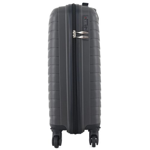 Чемодан маленький под ручную кладь Semi Line 21 (S) Polypropylene  Dark Grey (T5586-2)
