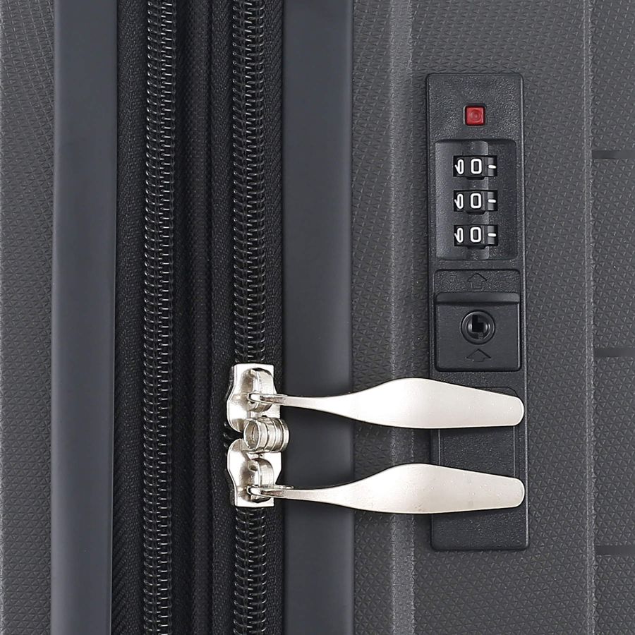 Чемодан маленький под ручную кладь Semi Line 21 (S) Polypropylene  Dark Grey (T5586-2)