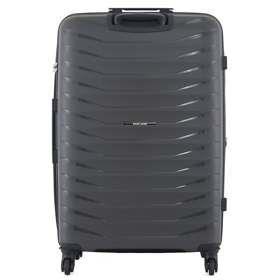 Чемодан большой Semi Line 29 (L) Polypropylene Dark Grey (T5586-6)