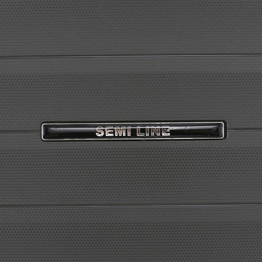 Чемодан средний Semi Line 25 (M) Polypropylene  Dark Grey (T5586-4)