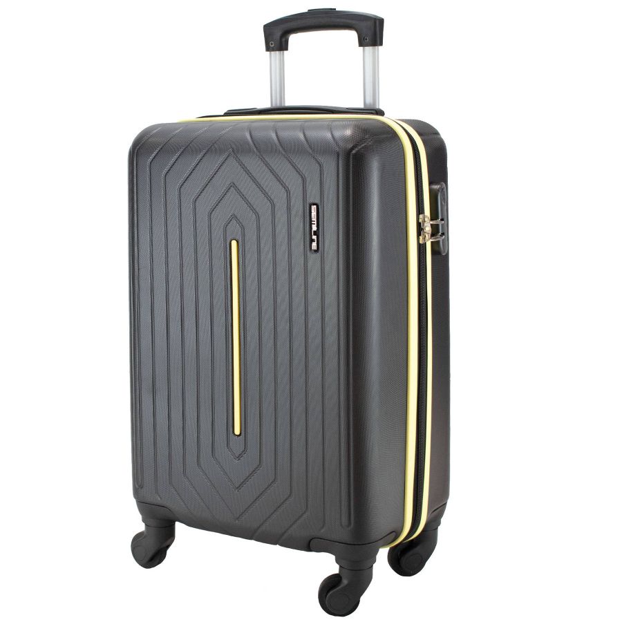 Чемодан Semi Line 20 (S) Black (T5685-1)