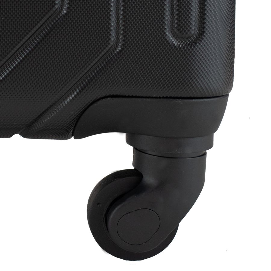 Чемодан средний Semi Line 24 дюйма (M) ABS-Plastic Black (T5685-2)