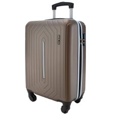 Чемодан маленький под ручную кладь Semi Line 20 дюймов (S) дюймов (S) ABS-Plastic Brown (T5688-1)