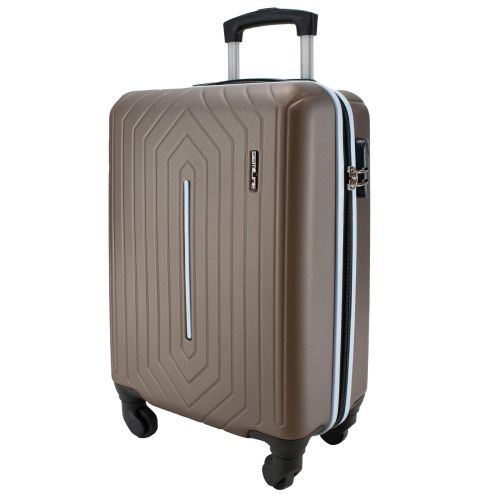 Чемодан маленький под ручную кладь Semi Line 20 (S) ABS-Plastic Brown (T5688-1)