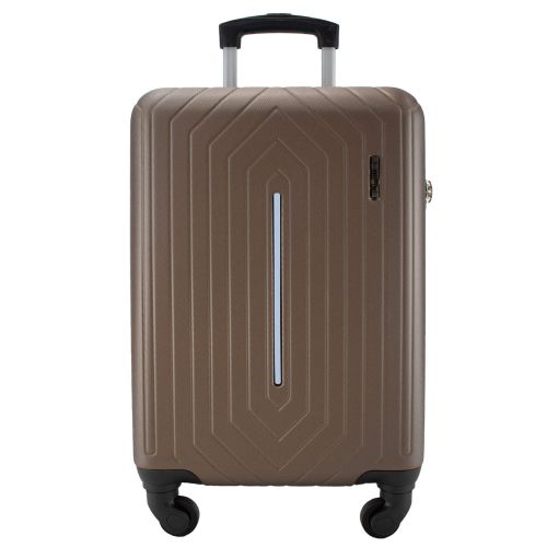 Чемодан маленький под ручную кладь Semi Line 20 (S) ABS-Plastic Brown (T5688-1)